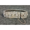 Image 2 : RHINESTONE BRACELET W/ SAFETY CHAIN