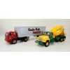Image 2 : LOT OF 2 - 1ST GEAR MACK R-MODEL MIXER & 1953 WHITE 3000 TRACTOR W/ TRAILER