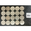 Image 1 : LOT OF 20 - 1968 CDN 25 CENT COINS
