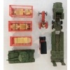 Image 6 : LOT OF 7 - DINKY TOYS DIECAST MODELS - CENTURION TANK, TANK TRANSPORTER, MASSEY HARRIS, ETC
