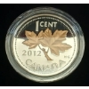 Image 2 : RCM 2012 1 CENT SILVER COIN - FAREWELL ADIEU