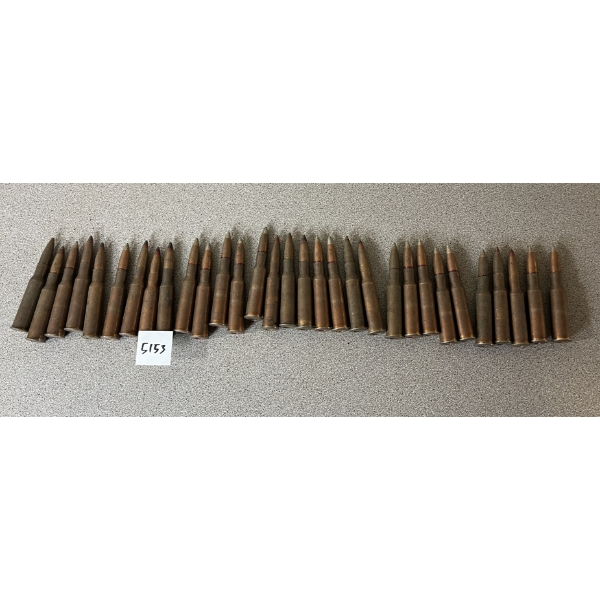 AMMO: 31X 7.62X54 RUSSIAN BALL 