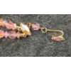 Image 4 : LOT OF 2 - SHERMAN PINK BEADED CLIP-ON EARRINGS & NECKLACE