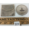 Image 2 : WWII LADIES SILVER TONED POWDER COMPACT