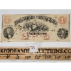 Image 1 : 1862 VIRGINIA TREASURE NOTE $1 BANKNOTE