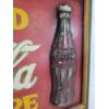 Image 2 : COCA-COLA PAINTED WOOD SIGN