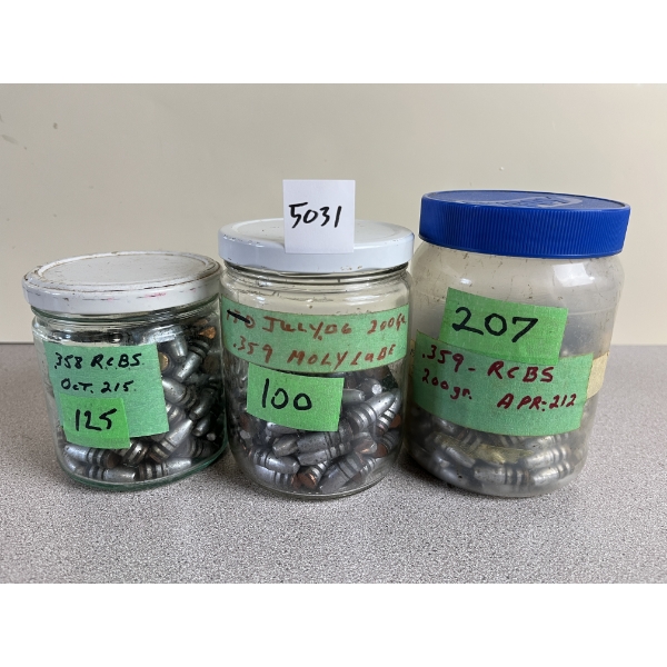 BULLETS: APPROX 430X RCBS .35 
