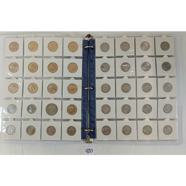 COMMEMORATIVE COINS OF THE U.S. BINDER