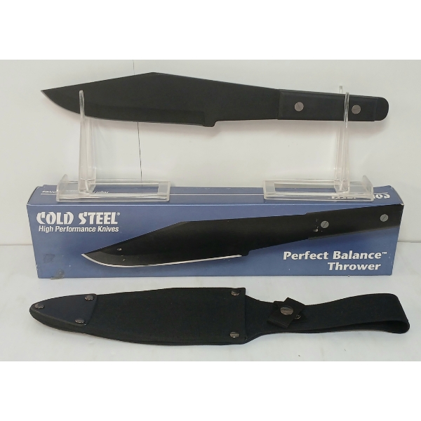COLD STEEL PERFECT BALANCE THROWER KNIFE W/ SHEATH