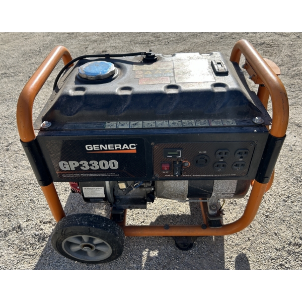 GENERAC GP3300 GAS GENERATOR