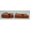 Image 5 : LOT OF 2 - ENGLISH VICTORIAN MINIATURE COACH MAKER'S BOXWOOD PLANES - CURVED & FLAT