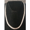 Image 1 : PLATINUM PLATED SERPENTINE NECKLACE