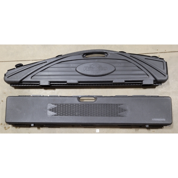 LOT OF 2 - HARD GUN CASES - FLAMBEAU & DOSKOCIL