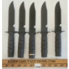 Image 3 : LOT OF 5 - SURVIVAL KNIVES W/ SHEATHS
