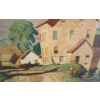 Image 2 : "VILLAGE HILL" BY ALFRED JOSEPH CASSON - FRAMED PRINT