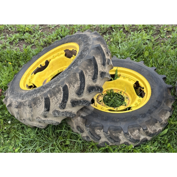 SET OF 2 - FIRESTONE 12.4 - 24 TIRES ON RIMS