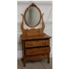 Image 2 : TIGER OAK VANITY DRESSER