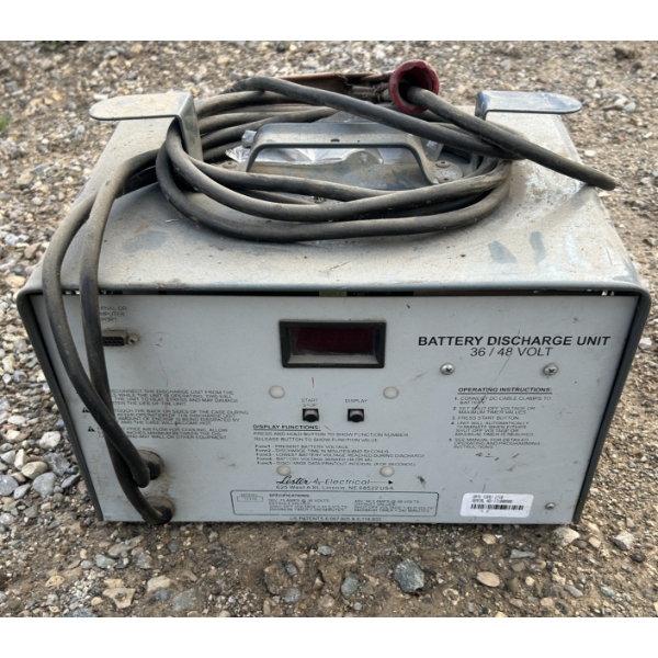 LESTER GOLF CART BATTERY DISCHARGE UNIT