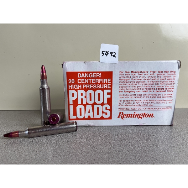 PROOF LOAD: 15X .300 RUM 