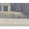 Image 8 : LOT OF 3 - FRENCH QUARTER CITYSCAPES BY DE LA FILLE  - FRAMED PRINTS