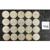 Image 1 : LOT OF 20 - 1968 CDN 25 CENT COINS 