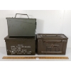 Image 2 : LOT OF 3 - AMMO BOXES 