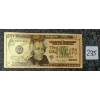 Image 1 : 2009 U.S. $20 BANKNOTE - 24K GOLD LEAF