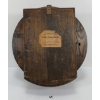 Image 3 : A. PEQUEGNAT 8 DAY WALL GALLERY CLOCK