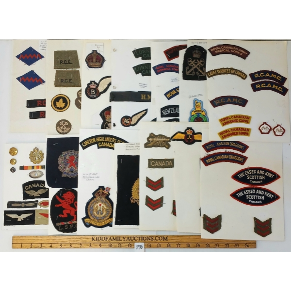 QTY OF CDN & BRITISH INSIGNIA