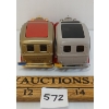 Image 2 : LOT OF 2 - BROOKLIN MODELS DIECAST NO. 16 1936 DODGE VANS - INCL BURMA-SHAVE & COLLECTORS GAZETTE