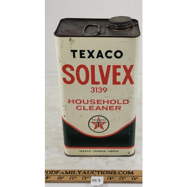 TEXACO SOLVEX GAL CAN