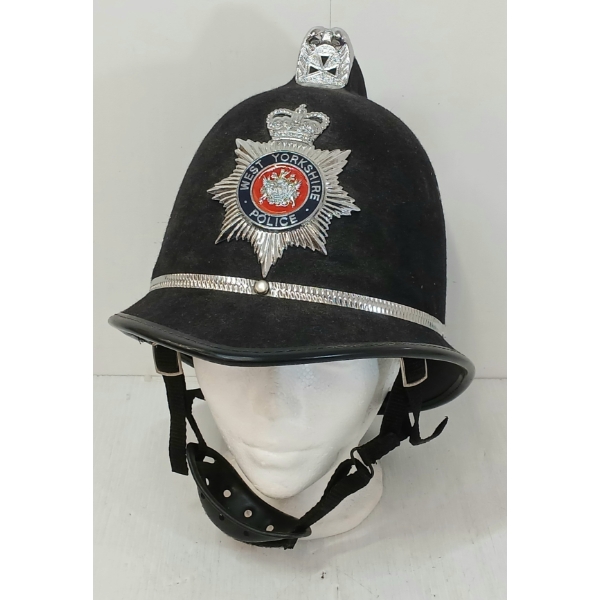 BRITISH WEST YORKSHIRE POLICE HELMET