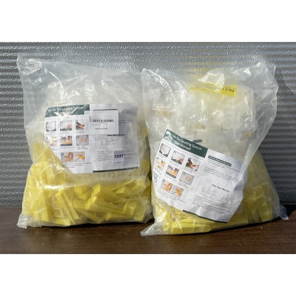 LOT OF 2 - MR TON TILE LEVELING SYSTEMS
