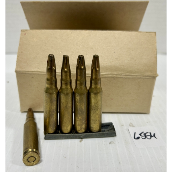 BLANKS: 45X 7.62X51 MM BLANKS - ON CLIPS