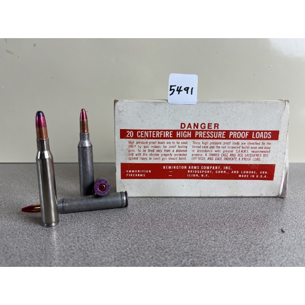 PROOF LOAD: 13X REMINGTON 7MM REM MAG INCL 1X .280 REM 