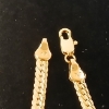 Image 3 : GOLD PLATED SERPENTINE BRACELET