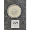 Image 1 : 1999 CDN $5 FINE SILVER DOLLAR COIN - 1OZ