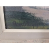 Image 3 : RIVER LANDSCAPE BY DICK GILLESPIE - FRAMED OIL ON CANVAS