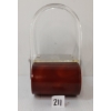 Image 3 : LUCITE BOX CLUTCH PURSE