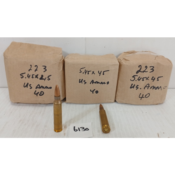 AMMO: 120X US MILITARY 5.45X45