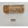 Image 3 : ROLL OF CDN 25 CENT SILVER PCS - INCL 1953