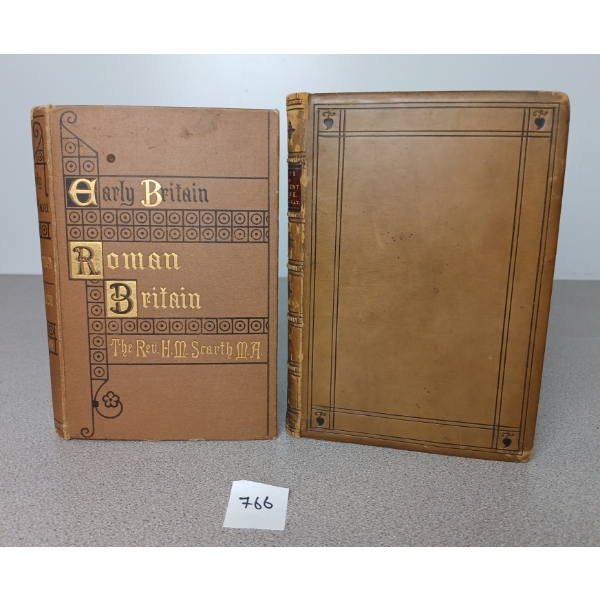 LOT OF 2 - "EARLY BRITAIN, ROMAN BRITAIN" & 1870 "LAYS OF ANCIENT ROME" PUBLICATIONS