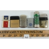 Image 2 : LOT OF 6 - GOLD & SILVER TONE LIGHTERS - KYMC, LDL, ETC