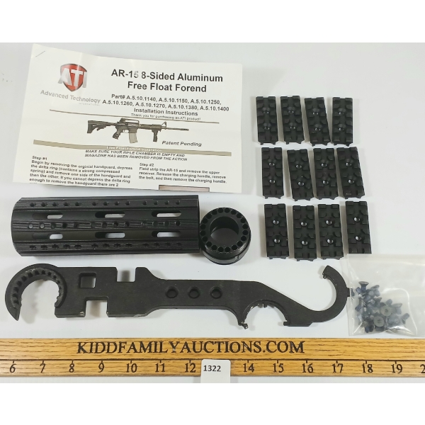 ATI AR-15 8-SIDED ALUMINUM FREE FLOAT FOREND