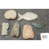 Image 3 : LOT OF 6 - JADE PCS & PENDANTS