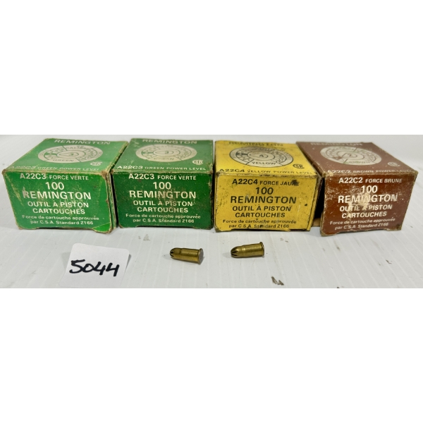 BLANKS: APPROX 270X REMINGTON .22 CAL POWER TOOL BLANKS