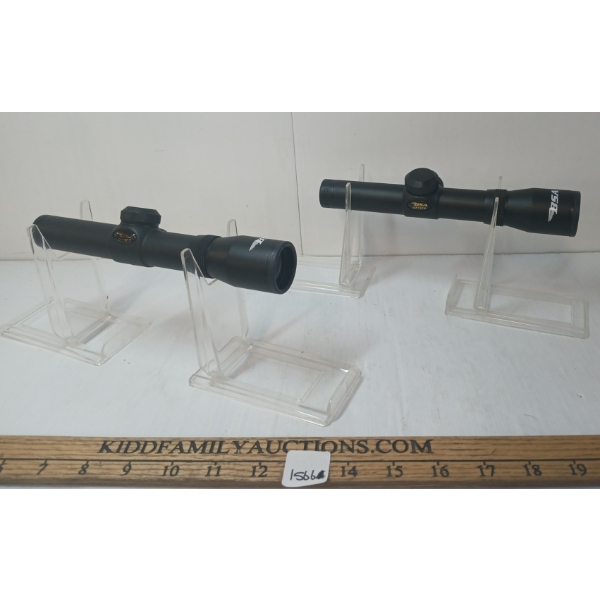 LOT OF 2 - BSA 2X20MM PISTOL SCOPES