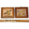Image 2 : LOT OF 2 - "BLESSING OF THE LAND" & "THE EAGLE DANCE CEREMONY" BY ROBERT JOHNSON (PRS NAVAJO ARTIST)