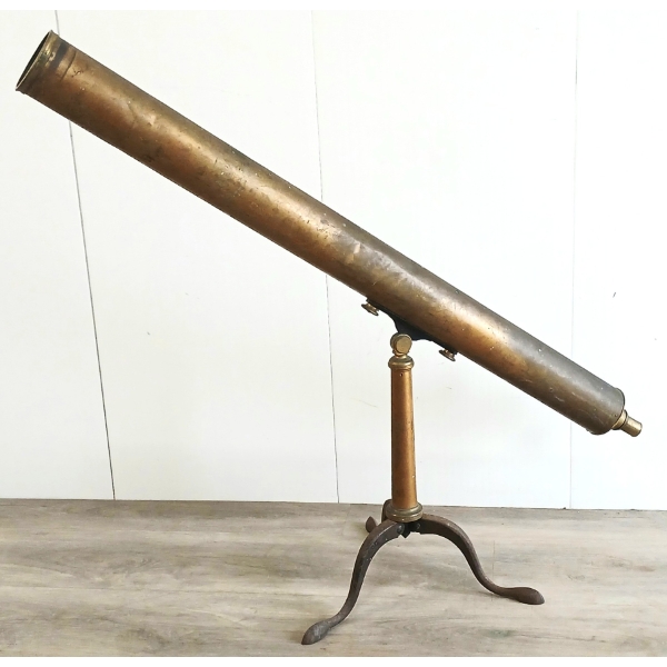 BRASS M.E. SOLOMONS TERRESTRIAL TELESCOPE - LATE VICTORIAN ERA