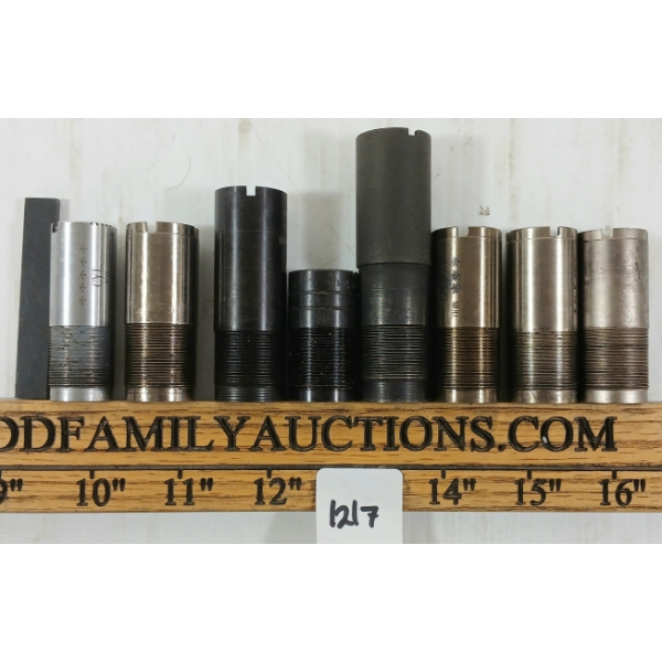 LOT OF 8 - MISC CHOKE TUBES - INCL BROWNING FULL PLUS, ETC